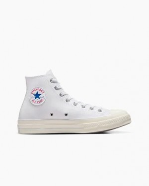 Converse Chuck 70 Leather Men Sneakers White USA | C-57320949