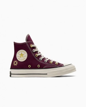 Converse Chuck 70 Luck Charms Women Sneakers Purple / Gold USA | C-95738609