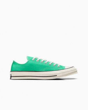 Converse Chuck 70 Women Canvas Shoes Green / Black USA | C-93206459