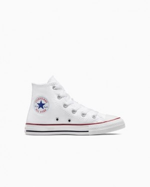 Converse Chuck Taylor All Star Classic Kids' Sneakers White USA | C-10849379