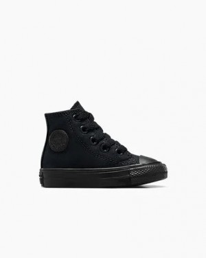 Converse Chuck Taylor All Star Classic Kids' Sneakers Black USA | C-65830799