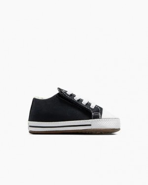 Converse Chuck Taylor All Star Cribster Kids' Canvas Shoes Black / Beige White USA | C-13529649