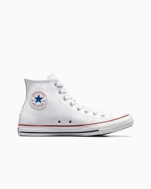 Converse Chuck Taylor All Star Leather Men Sneakers White USA | C-92375189