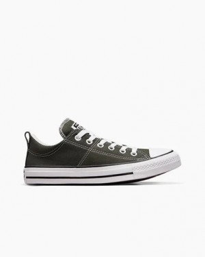 Converse Chuck Taylor All Star Madison Women Canvas Shoes Green / White / Black USA | C-02719489