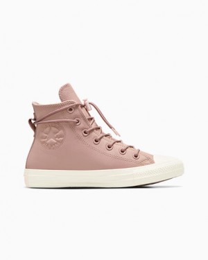 Converse Chuck Taylor All Star Weatherized Leather Men Sneakers Pink USA | C-04812379