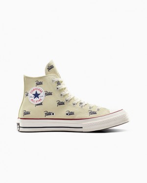 Converse Converse x Patta Chuck 70 Men Sneakers Beige White / Blue USA | C-13879249