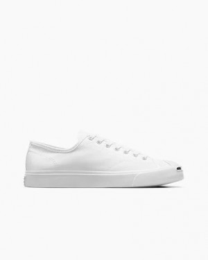 Converse Jack Purcell Women Canvas Shoes White / Black USA | C-60142959