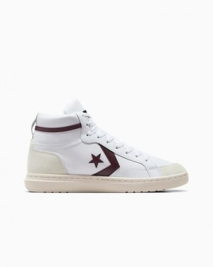 Converse Pro Blaze Classic Women Boots Burgundy / Purple / White USA | C-93650749