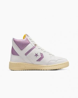 Converse Shai Weapon Women Boots White / Purple USA | C-12476389