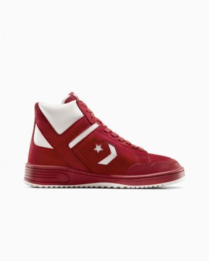 Converse Weapon Luxe Men Basketball Shoes Red USA | C-06743519