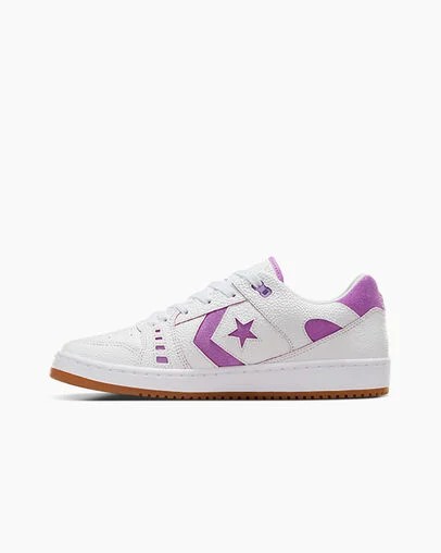 Converse CONS AS-1 Pro Chameleon Men Skate Shoes White / Fuchsia USA | C-25684179