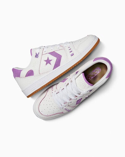 Converse CONS AS-1 Pro Chameleon Men Skate Shoes White / Fuchsia USA | C-25684179