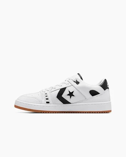 Converse CONS AS-1 Pro Men Skate Shoes White / Black USA | C-10597829