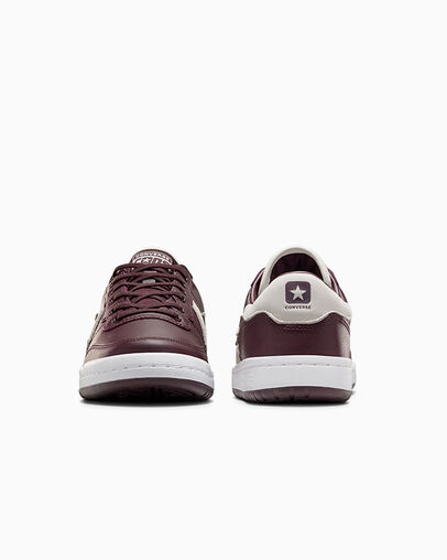 Converse CONS Fastbreak Pro Leather & Nylon Men Skate Shoes Burgundy / Purple / White USA | C-84603519