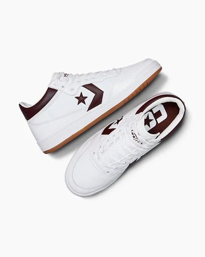 Converse CONS Fastbreak Pro Leather & Nylon Women Boots White USA | C-98437129