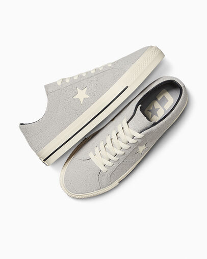 Converse CONS One Star Pro Suede Women Skate Shoes Grey / Black USA | C-23968179