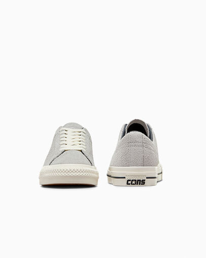 Converse CONS One Star Pro Suede Women Skate Shoes Grey / Black USA | C-23968179