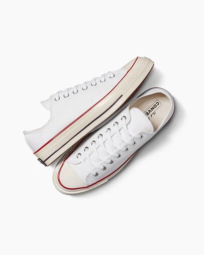 Converse Chuck 70 Canvas Women Sneakers White USA | C-98146709