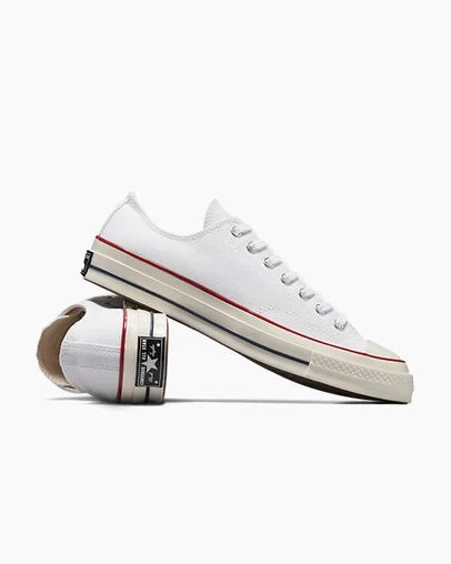 Converse Chuck 70 Canvas Women Sneakers White USA | C-98146709