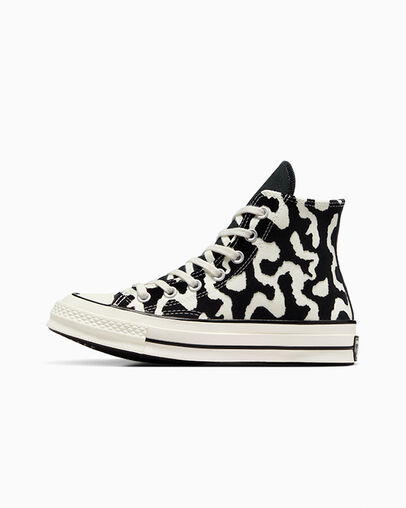 Converse Chuck 70 Leopard Remix Women Sneakers Black USA | C-30957819