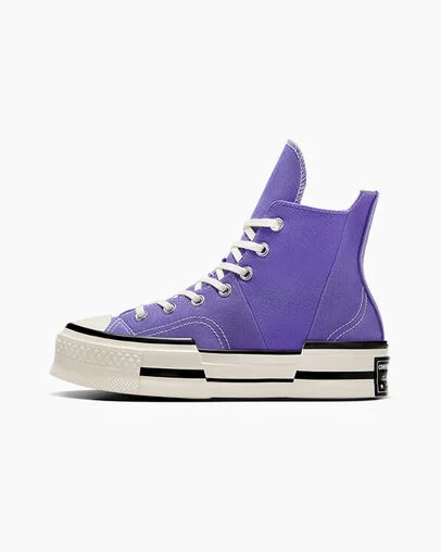 Converse Chuck 70 Plus Women Sneakers Purple / Black USA | C-06953729