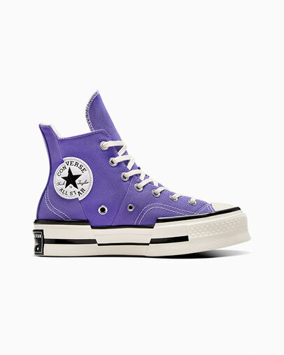 Converse Chuck 70 Plus Women Sneakers Purple / Black USA | C-06953729