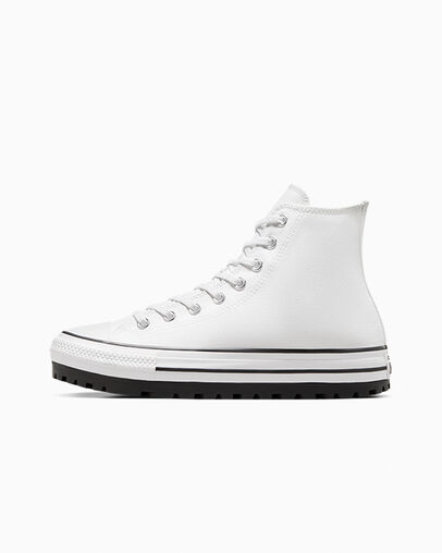 Converse Chuck Taylor All Star City Trek Women Sneakers White / Black USA | C-42590679