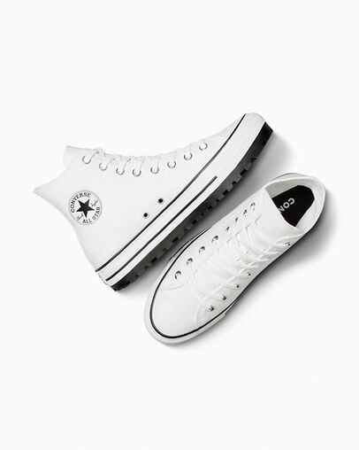 Converse Chuck Taylor All Star City Trek Women Sneakers White / Black USA | C-42590679