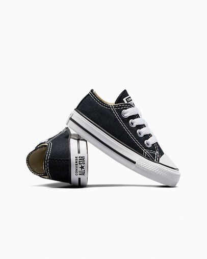 Converse Chuck Taylor All Star Classic Kids' Sneakers Black USA | C-12935679