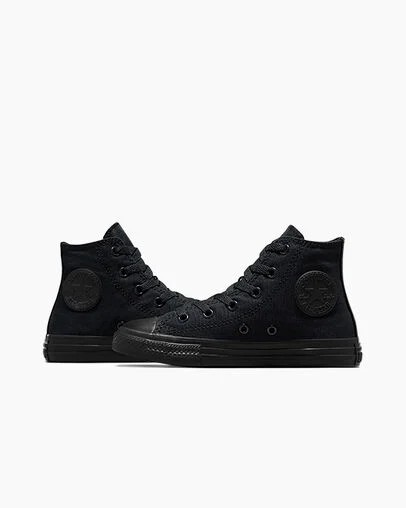 Converse Chuck Taylor All Star Classic Kids' Sneakers Black USA | C-64507319