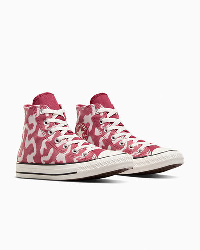 Converse Chuck Taylor All Star Leopard Remix Women Sneakers Pink USA | C-63528979