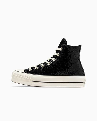 Converse Chuck Taylor All Star Lift Women Platform Shoes Black USA | C-28953079