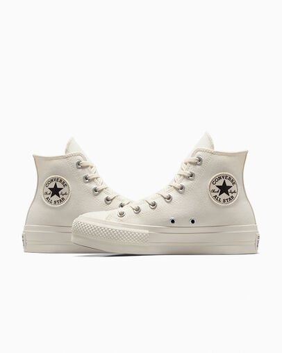 Converse Chuck Taylor All Star Lift Women Platform Shoes White / Black USA | C-75340299