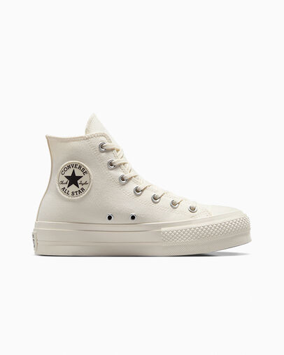 Converse Chuck Taylor All Star Lift Women Platform Shoes White / Black USA | C-75340299