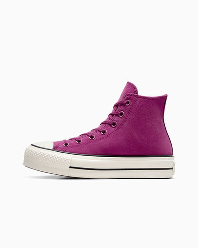 Converse Chuck Taylor All Star Lift Women Platform Shoes Purple / Black USA | C-86974039