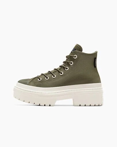 Converse Chuck Taylor All Star Lugged Heel Platform Waterproof Women Boots Dark Green / Black USA | C-45629089