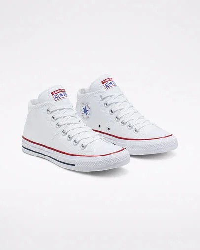 Converse Chuck Taylor All Star Madison Women Canvas Shoes White USA | C-95432709