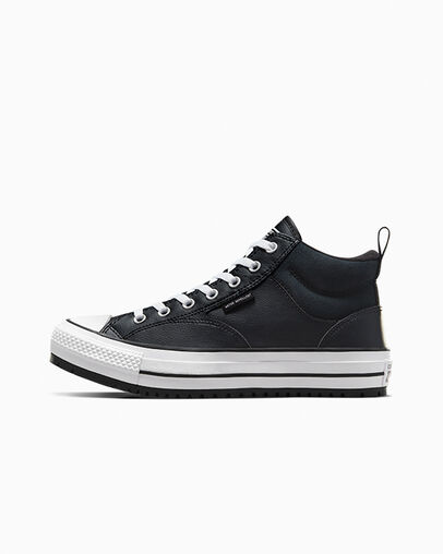 Converse Chuck Taylor All Star Malden Street Women Boots Black / White USA | C-95124739