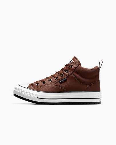 Converse Chuck Taylor All Star Malden Street Women Boots Brown / Brown / White USA | C-07158439