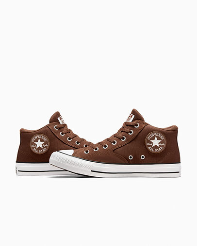 Converse Chuck Taylor All Star Malden Street Women Boots Brown / Brown / White USA | C-48310299