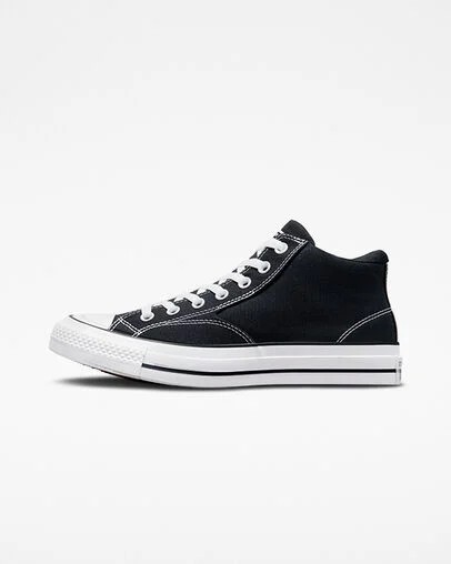 Converse Chuck Taylor All Star Malden Street Women Boots Black / White USA | C-90357819