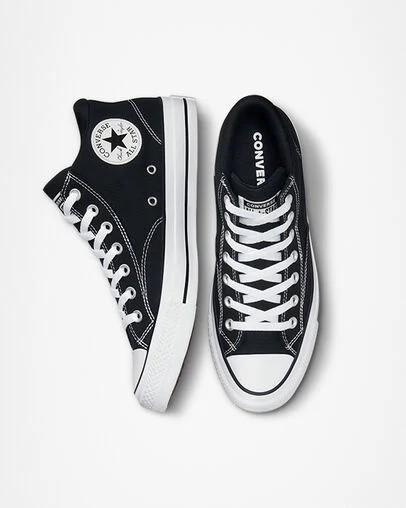 Converse Chuck Taylor All Star Malden Street Women Boots Black / White USA | C-90357819