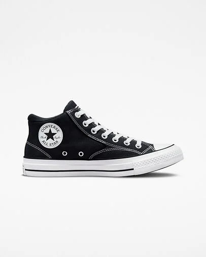 Converse Chuck Taylor All Star Malden Street Women Boots Black / White USA | C-90357819