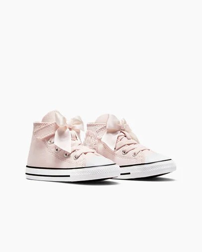 Converse Chuck Taylor All Star Ruffles & Bows Easy-On Kids' Sneakers Pink / White USA | C-78152039