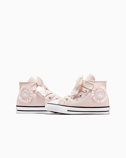 Converse Chuck Taylor All Star Ruffles & Bows Easy-On Kids' Sneakers Pink / White USA | C-78152039