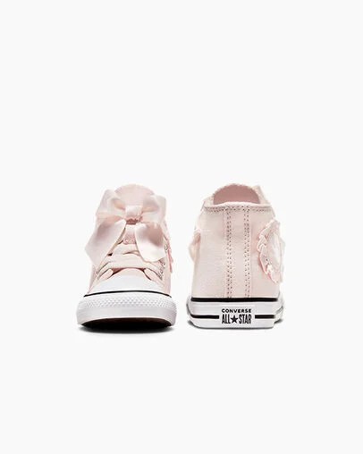 Converse Chuck Taylor All Star Ruffles & Bows Easy-On Kids' Sneakers Pink / White USA | C-78152039