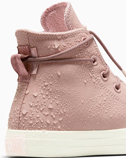 Converse Chuck Taylor All Star Weatherized Leather Women Sneakers Pink USA | C-27918059