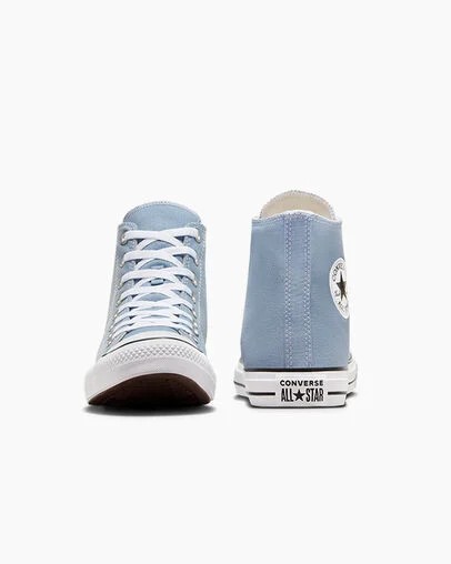 Converse Chuck Taylor All Star Women Canvas Shoes Blue USA | C-93621509