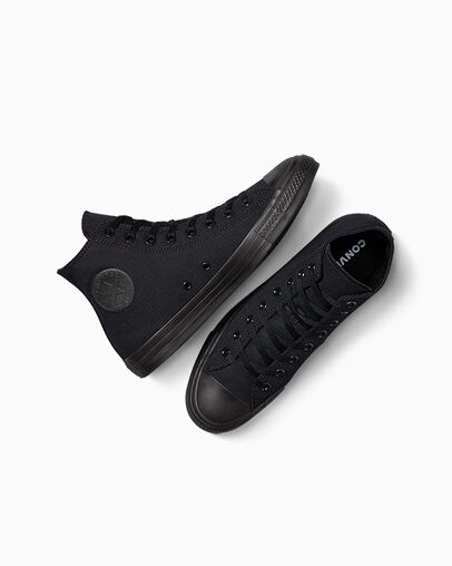 Converse Chuck Taylor All Star Women Canvas Shoes Black USA | C-14690389