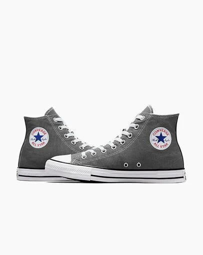 Converse Chuck Taylor All Star Women Canvas Shoes Grey USA | C-70961329